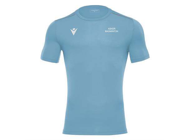 Asker Badminton Rigel L-blå Teknisk T-skjorte 