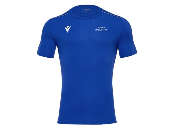 Asker Badminton Rigel Blå Teknisk T-skjorte 
