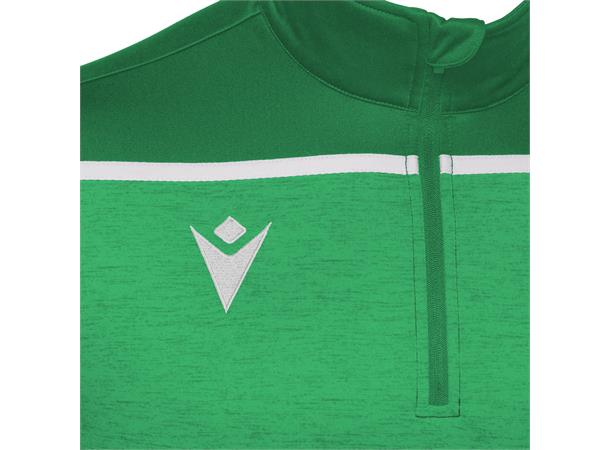 Rhine Training 1/4 Zip Top GRN/WHT XXS Treningsgenser med 1/4 zip 