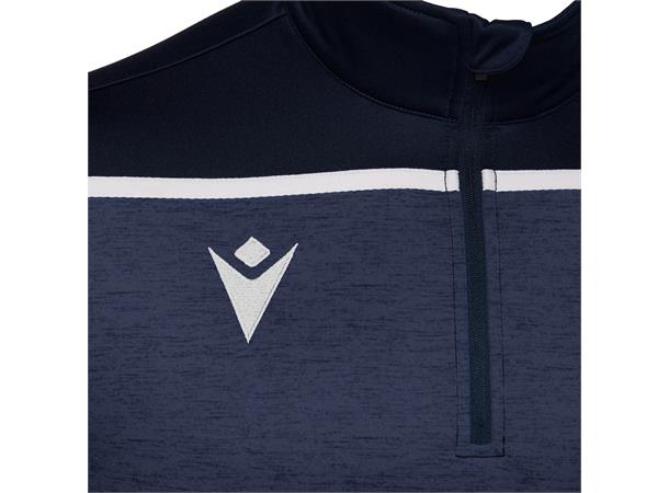 Rhine Training 1/4 Zip Top NAV/WHT S Treningsgenser med 1/4 zip 